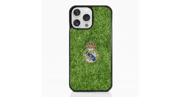 3D Apple iPhone 14 Pro Mobilskal - Real Madrid Officiellt -  Officiellt 3D Mobilskal– Planens Gräsdesign