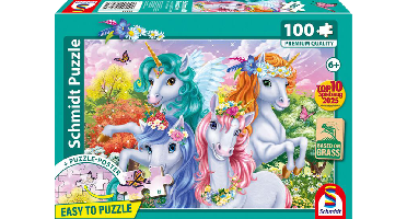 Eenhoorn, 100 stukjes - Puzzel