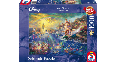 Disney Kleine Zeemeermin, Ariël, 1000 stukjes - Puzzel