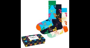 Happy socks 3 stuks Mixed Dog Socks Gift Box * Actie *