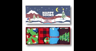 Happy socks 4 stuks Santas Workshop Socks Gift Set * Actie *