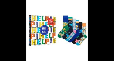 Happy socks 6 stuks The Beatles Vinyl Gift Box