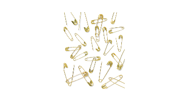 HEMA Veiligheidsspelden zilver - 48 stuks