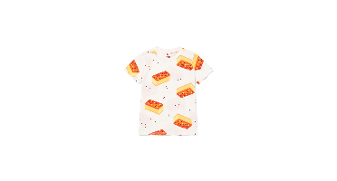 HEMA Kinder T-shirt tompouce gebroken wit (gebroken wit)