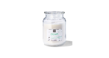 HEMA Geurkaars in glazen pot Ø10x14 dawn (bruin)