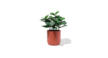 HEMA Bloempot ⌀15x15cm oranje