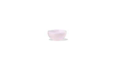 HEMA Schaaltje ⌀7.5cm glas mat roze (roze)