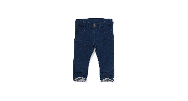 HEMA Baby jogdenim donkerblauw (donkerblauw)