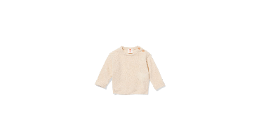 HEMA Newborn trui merinowol ecru (ecru)