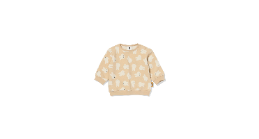 HEMA Nijntje newborn trui sweatstof ecru (ecru)