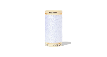 HEMA Naaigaren katoen 500m wit (wit)