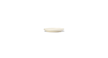 HEMA Gebaksbord ⌀16.5cm KNAP new bone geel (geel)