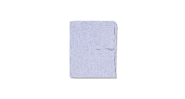 HEMA Tafelkleed blauw chambray katoen 140x240 (blauw)