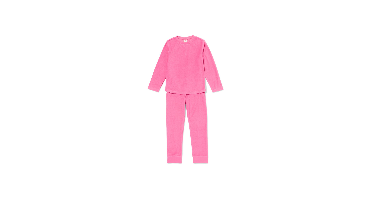 HEMA Kinderpyjama badstof roze (roze)