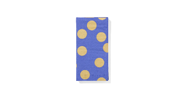 HEMA Servetten stippen blauw 40x40 -12 stuks