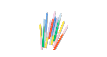 HEMA Taartkaarsjes trend 10 stuks