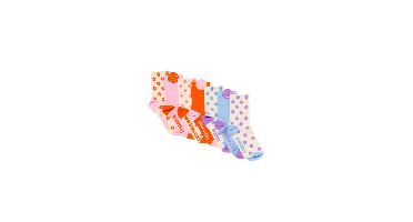 HEMA Cadeauset sokken bloem maat 36-41 - 7 paar