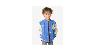 HEMA Kinder bomberjack blauw (blauw)