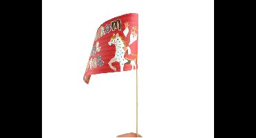 Zwaaivlag Sint&Co. - 22x12cm