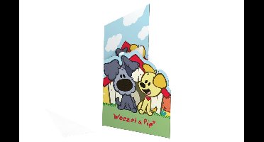 Uitnodiging Woezel en Pip (8st)