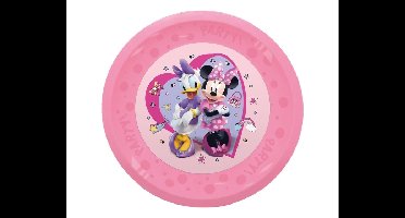 Herbruikbare Borden Minnie Mouse - 21cm - 4 stuks