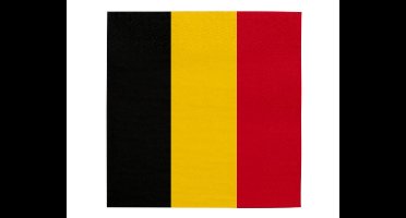 Servetten België - 33x33cm - 20 stuks