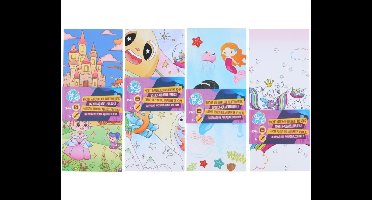 Verfboekje met kwast Eddy Toys - 18x8cm