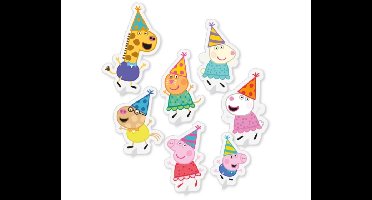 Tafeldecoratie Kit Peppa Pig - 7 stuks