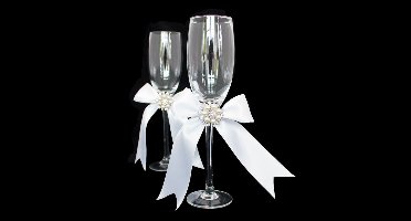 Champagneglazen'Laura'