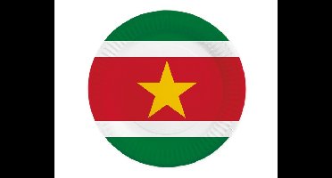 Borden Suriname - 23cm - 8 stuks