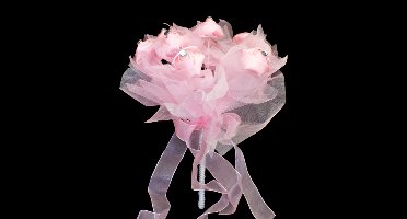 Bruidsmeisjesboeket Roze