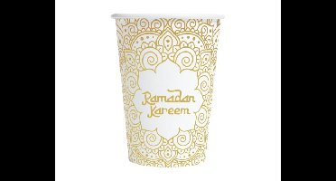 Bekers Ramadan Kareem - 210ml - 8 stuks