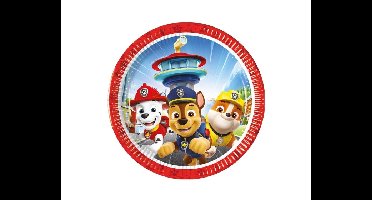 Bordjes Paw Patrol - 20cm - 8 stuks
