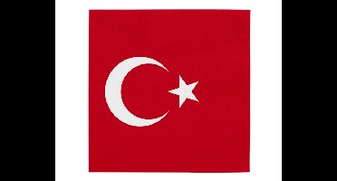 Servetten Turkije - 33x33cm - 20 stuks