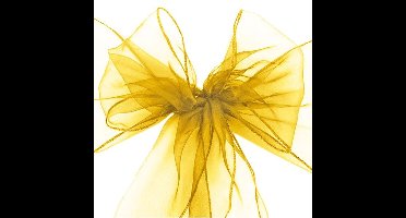 Stoel Sjerp Organza Goud