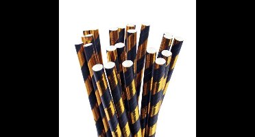 Rietje'GoldGloss'Zwart (12st)