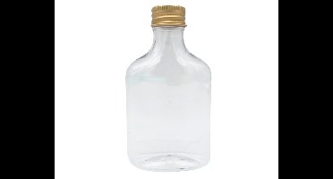 Flesje met Gouden Dop 100ml - 12 stuks