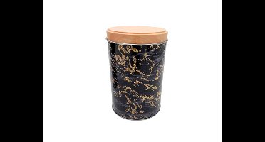 Opbergblik Rond Marmer Zwart