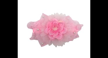 Haarband Bloem Roze