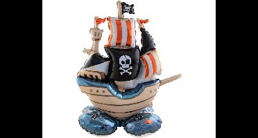 Folieballon Piratenschip - 70x81cm