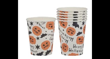 Bekers Happy Halloween - 266ml - 6 stuks