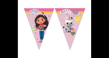 Vlaggenlijn Gabby's Poppenhuis - 2,3m