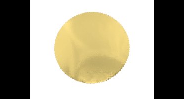 TaartkartonØ25cm Goud (5st)