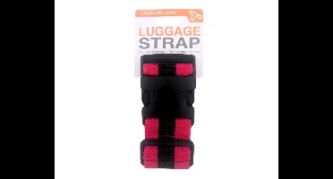 Kofferriem Donkerroze (175x5cm)