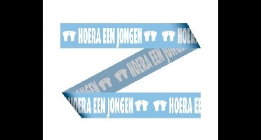 Afzetlint Hoera een Jongen (15m)