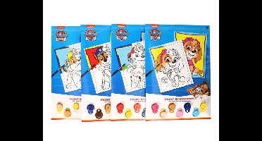 Paw Patrol Paint by Numbers