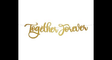 Letterslinger Together Forever Goud
