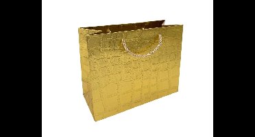 Cadeautas Stones Metallic Goud Klein - 6 stuks