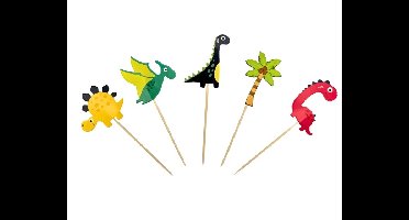 Prikkers Dino - 14cm -12 stuks