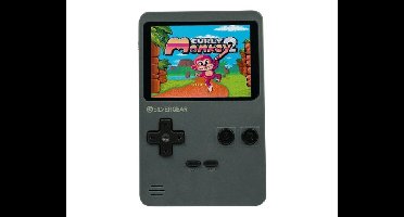 Silvergear Retro Game Console - Grijs